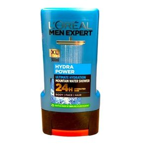 L'Oreal Men Expert Hydra Power Ultimate Hydration Shower Body Hair Face Wash